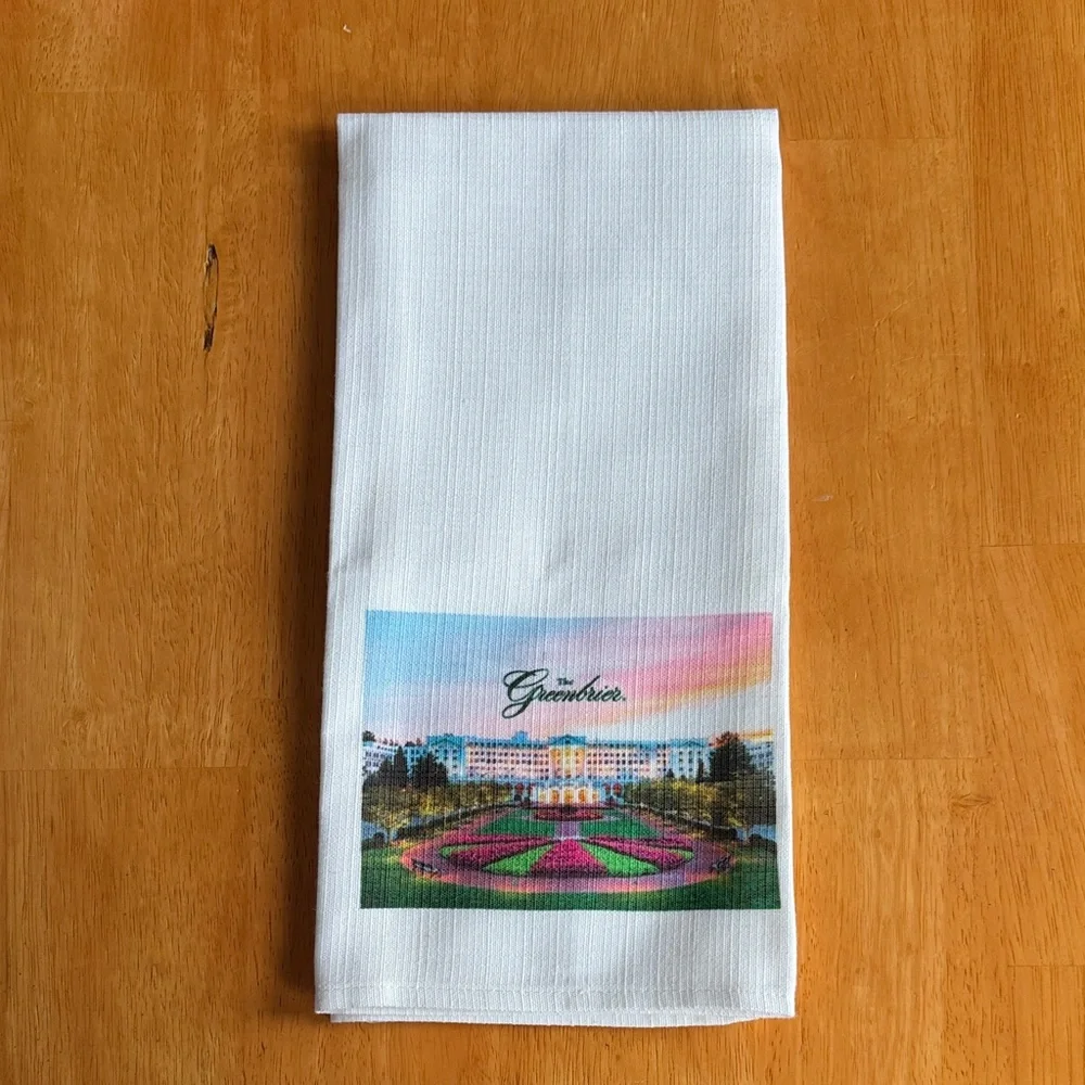 Greenbrier | Kitchen | New The Greenbrier Resort White Kitchen Towel ...